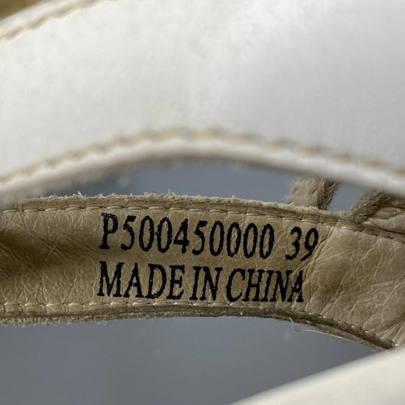 Fly London Yito Leather Lace-Up Wedge Sandals - Picture 8 of 8